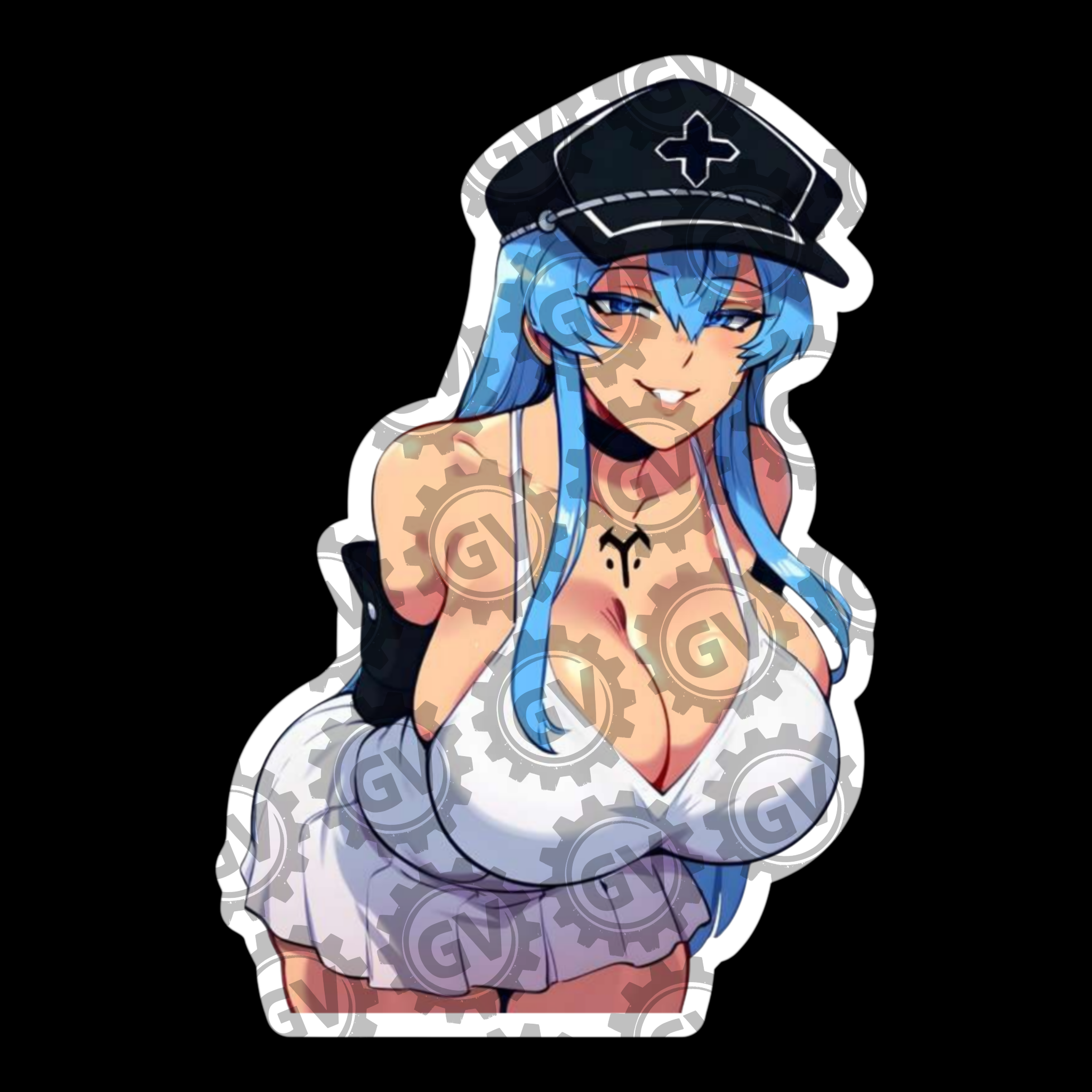 Esdeath Stickers & Decals 3