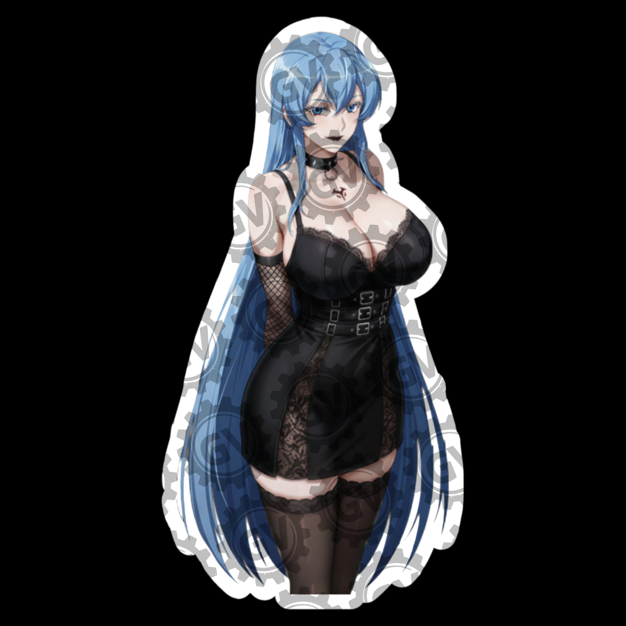 Esdeath Stickers & Decals 3