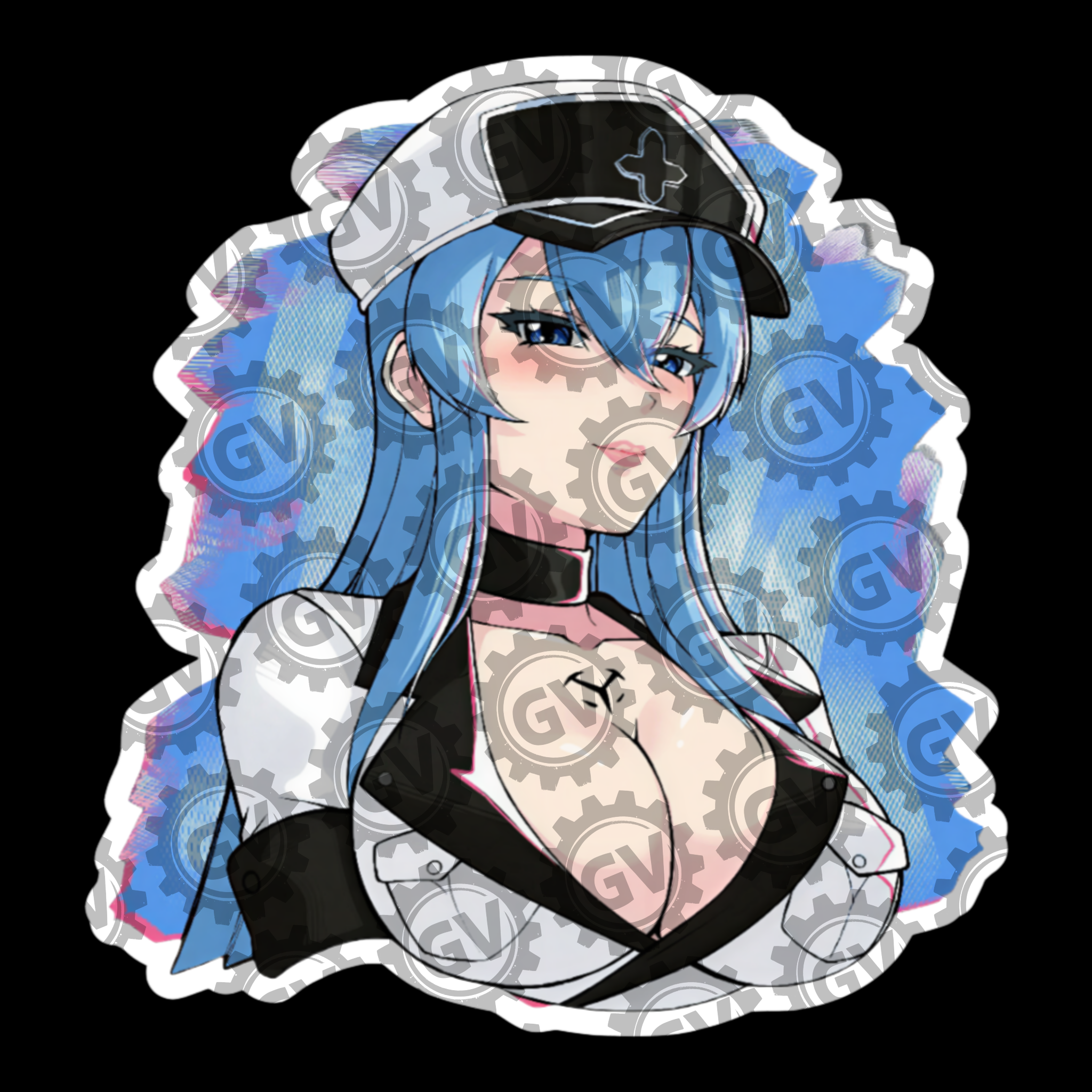 Esdeath Stickers & Decals 3