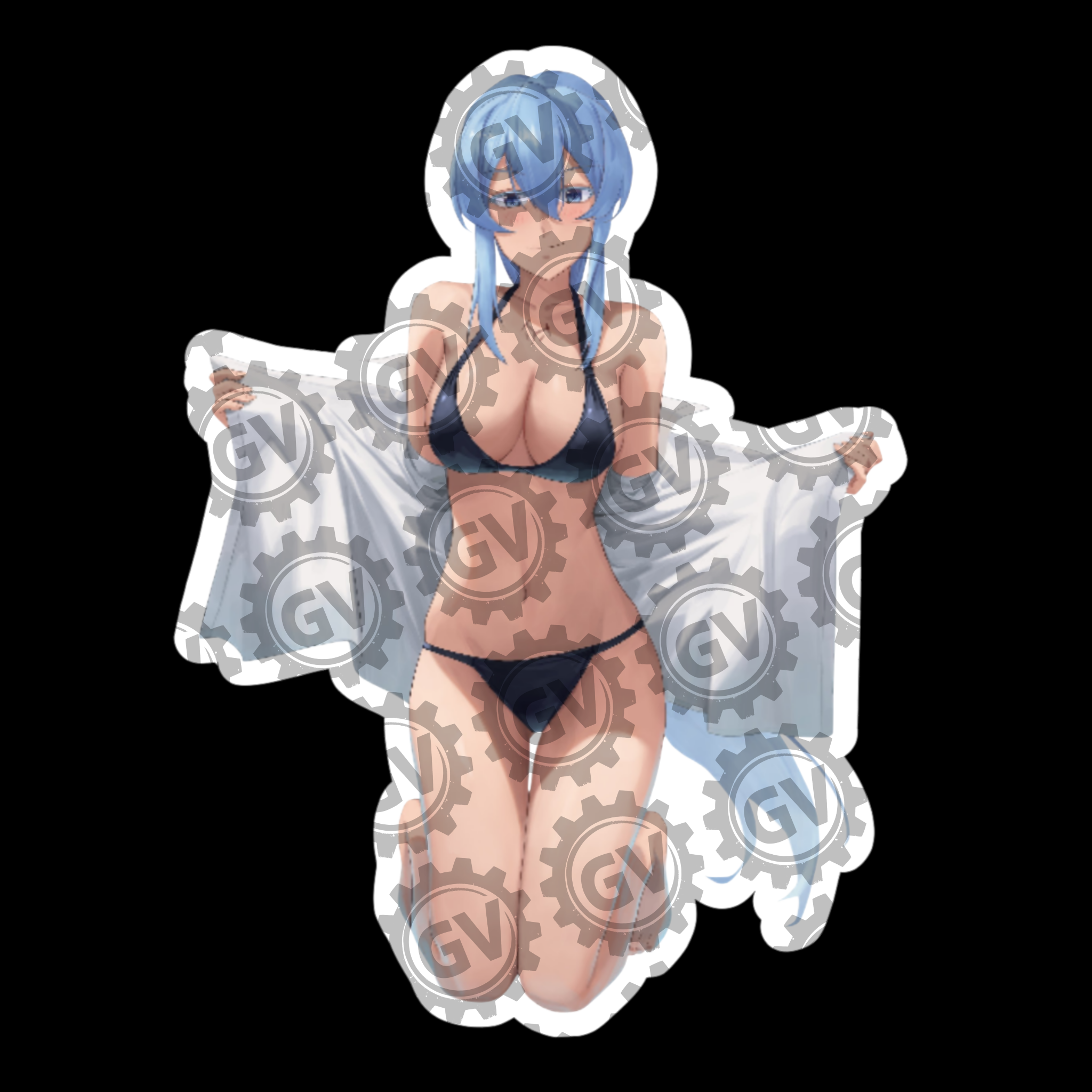 Esdeath Stickers & Decals 3