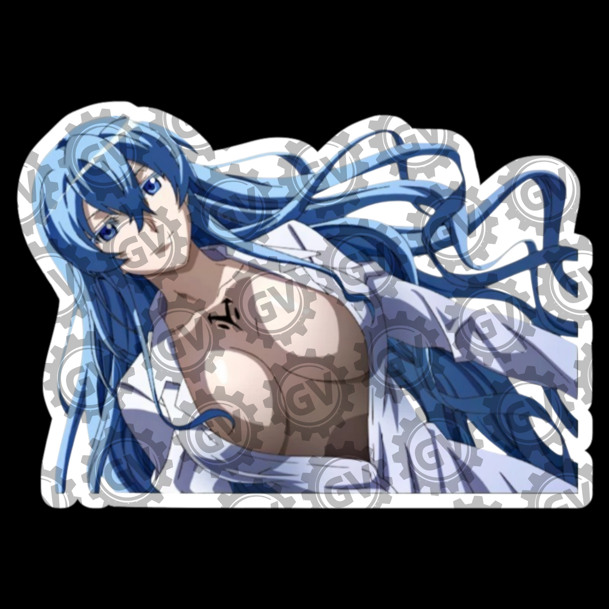 Esdeath Stickers & Decals 3