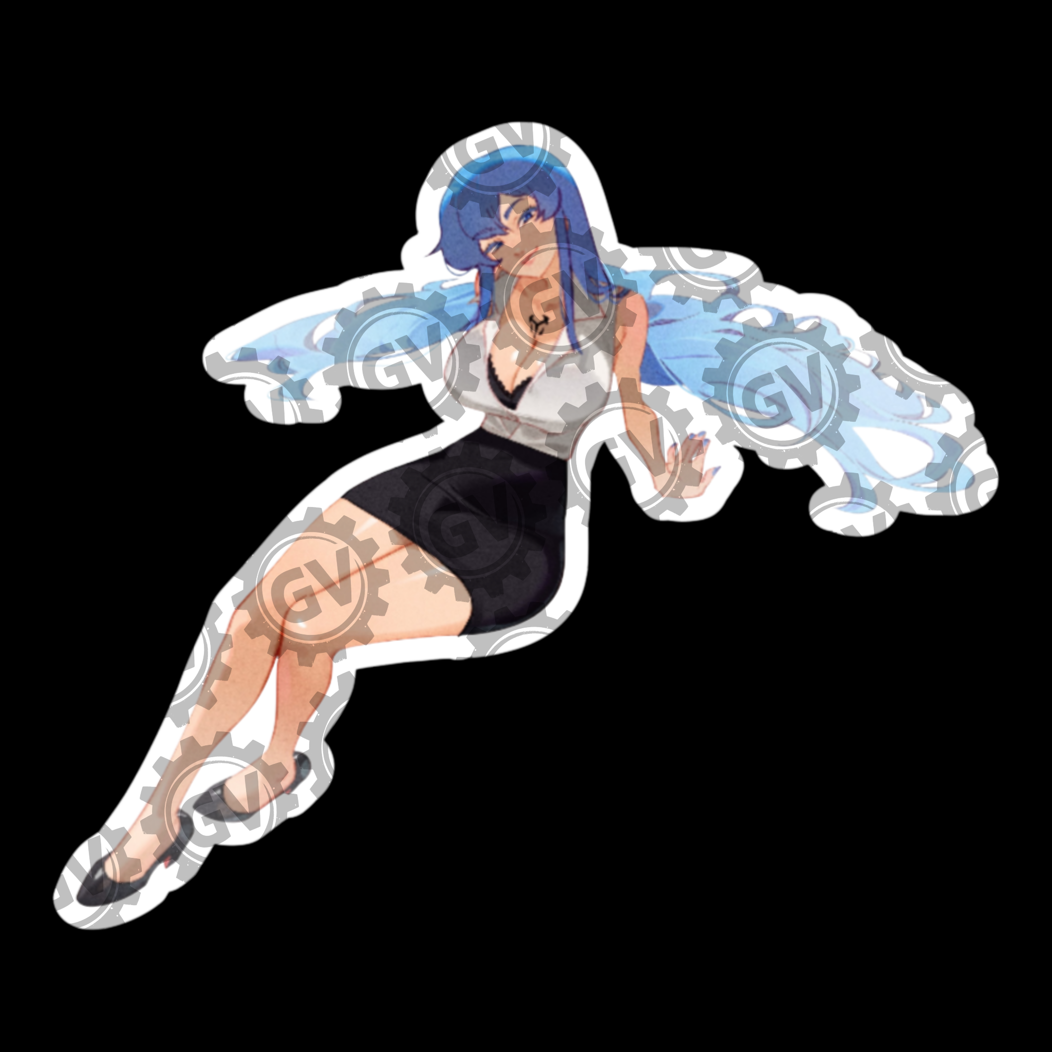 Esdeath Stickers & Decals 4