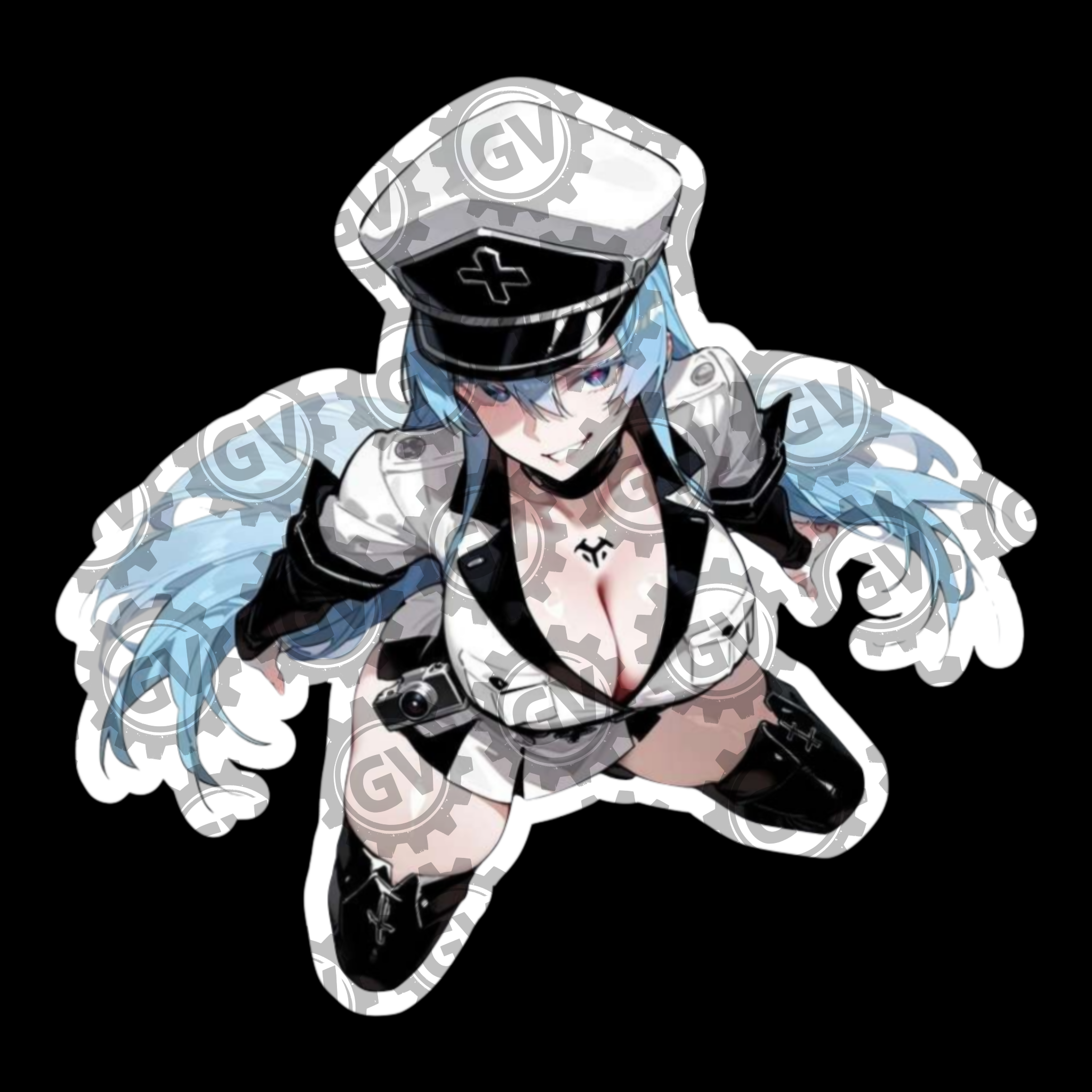 Esdeath Stickers & Decals 4