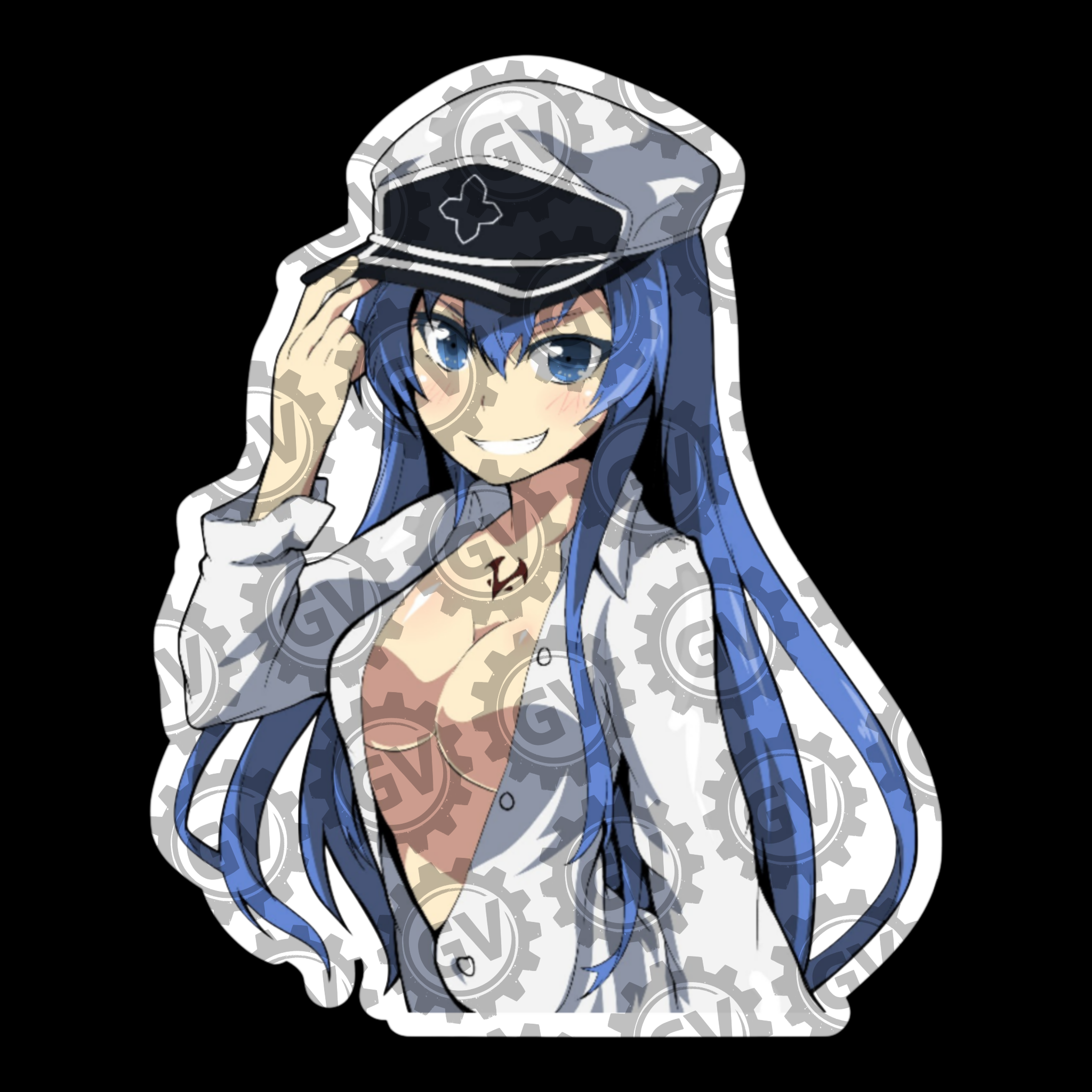 Esdeath Stickers & Decals 4