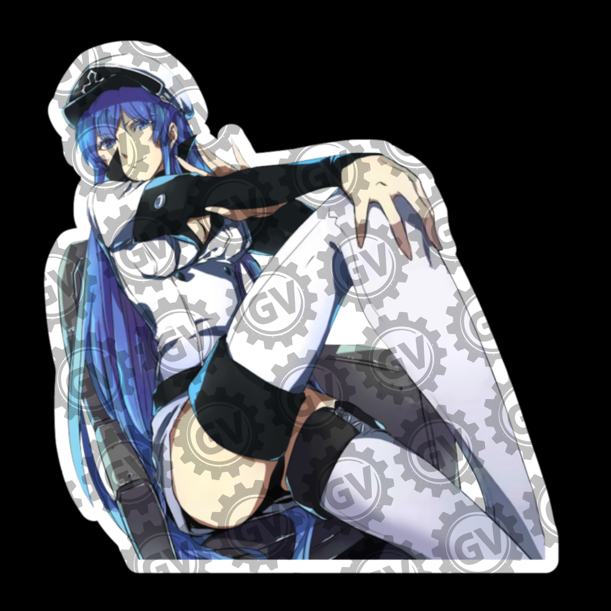 Esdeath Stickers & Decals 4