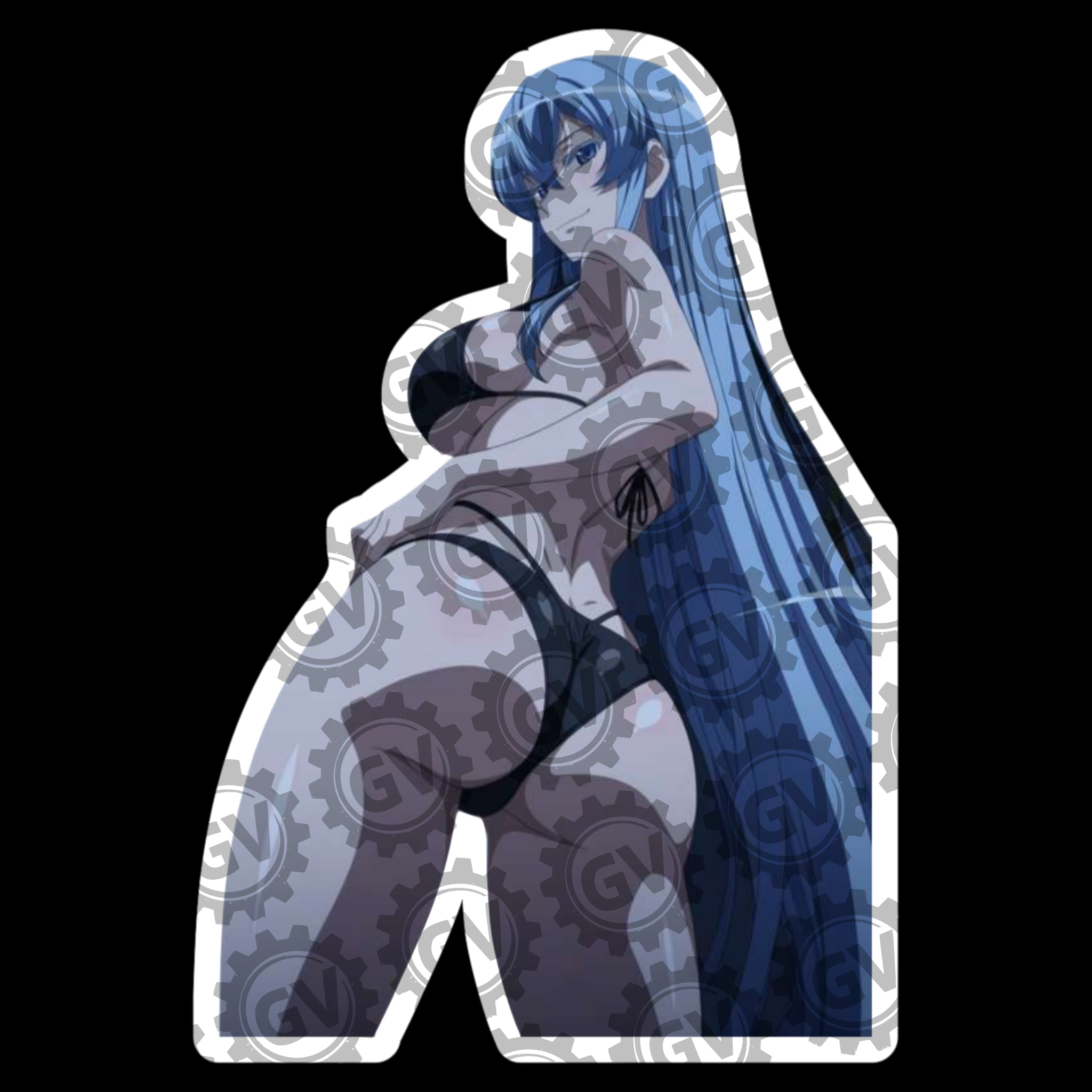 Esdeath Stickers & Decals 4