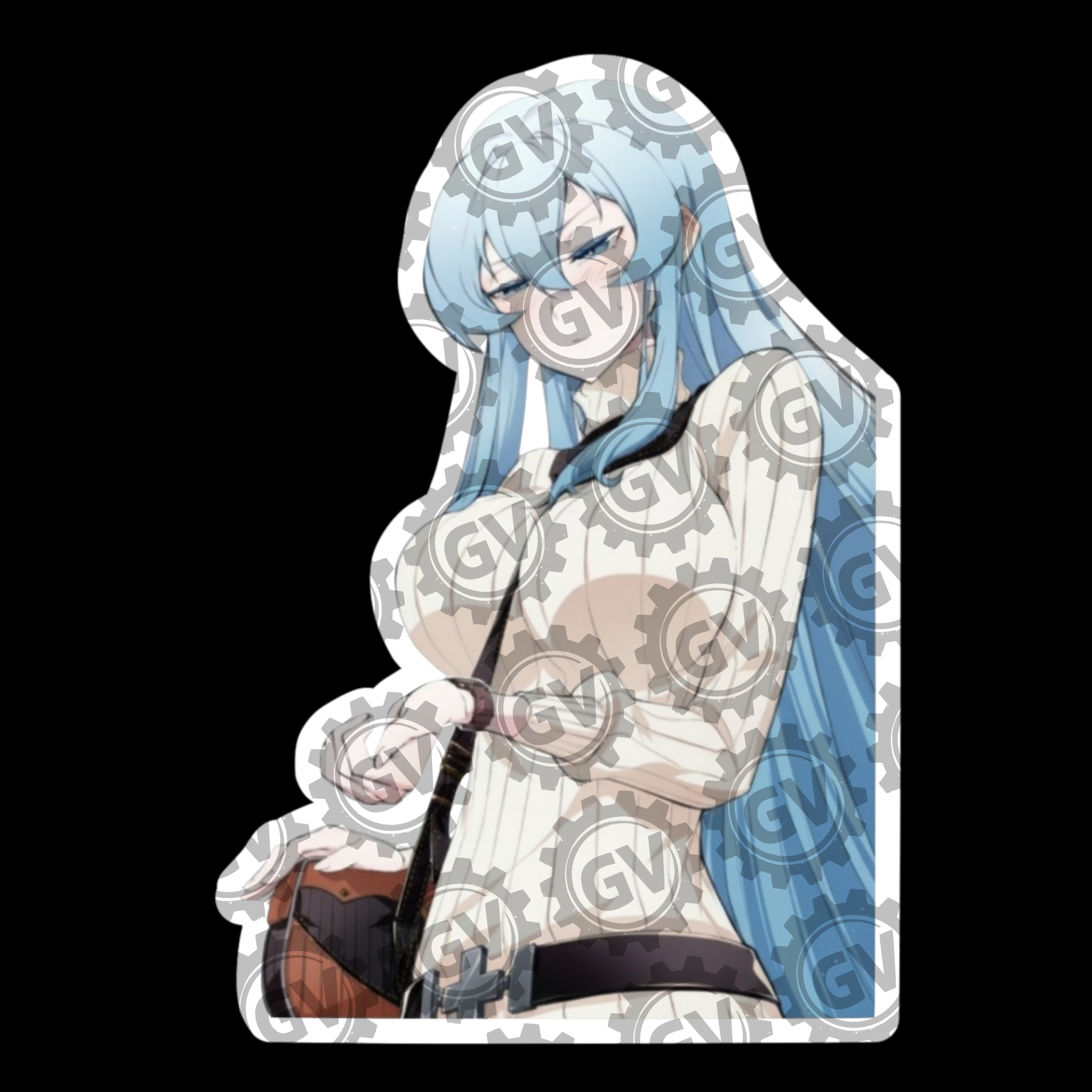 Esdeath Stickers & Decals 4